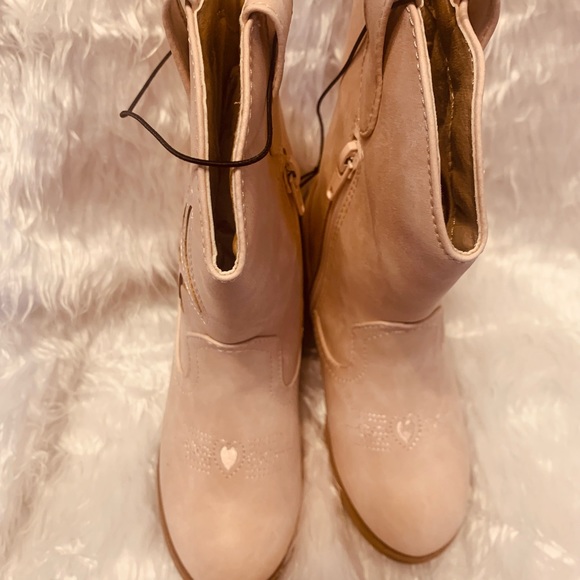 Pop two step plush smooth girls boots 12m - Picture 3 of 6